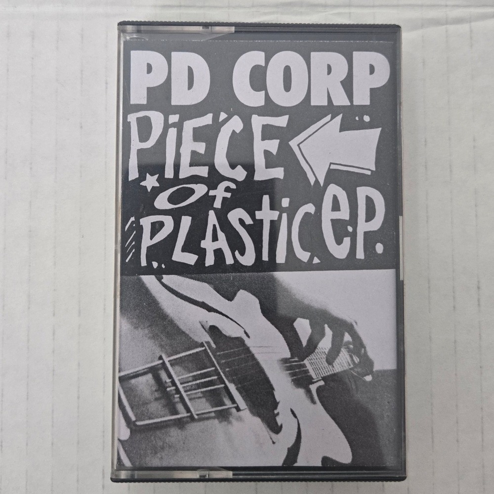 Vintage 1989 PD Corp Piece of Plastic EP Cassette Tape New Zealand Indie Rock